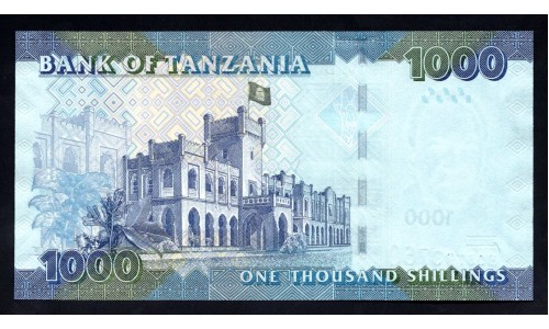 Танзания 1000 шиллингов  2010 - 2015 года (TANZANIA  1000 shillings  2010 - 2015) P41a: UNC