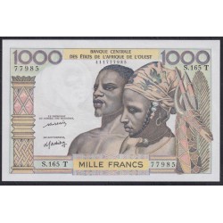 Того 1000 франков ND (1959 - 65) года, S.195 T 98306(TOGO 1000 francs 1959 - 65) P803Tm: UNC