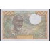 Того 1000 франков 1959 - 65 года, G.195 T 42786 (TOGO 1000 francs 1959 - 65) P803Tm: UNC
