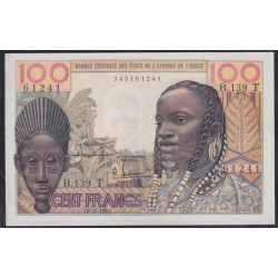 Того 100 франков 1961 года (TOGO 100 francs 1961) P801Tb: UNC
