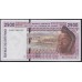 Того 2500 франков 1994 года, 9437508153 (TOGO 1000 francs 1994) P 812Tc: UNC