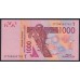 Того 1000 франков  2017 года (TOGO 1000 francs 2017) P 815Tq: UNC