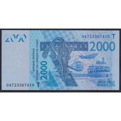 Того 2000 франков  2004 года (TOGO 2000 francs 2004) P 816Tb: UNC