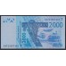 Того 2000 франков  2004 года (TOGO 2000 francs 2004) P 816Tb: UNC