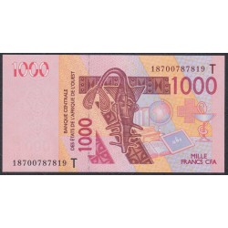 Того 1000 франков  2018 года (TOGO 1000 francs 2018) P 815Tr: UNC