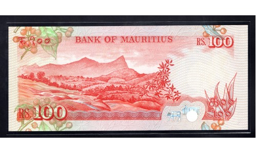 Маврикий 100 рупий (1986) (MAURITIUS 100 rupees (1986)) P 38 : UNC