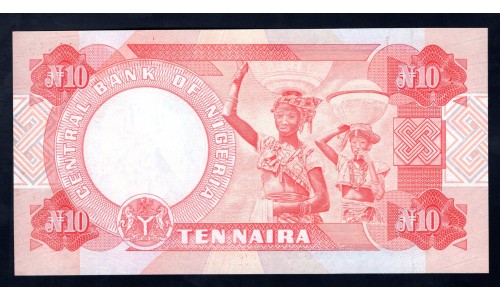 Нигерия 10 найра 2001 (NIGERIA 10 naira 2001) P 25f : UNC