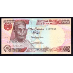 Нигерия 100 найра 2011 (NIGERIA 100 naira 2011) P 28k : UNC