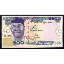 Нигерия 500 найра 2001 (NIGERIA 500 naira 2001) P 30a : UNC