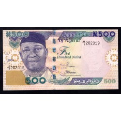 Нигерия 500 найра 2004 (NIGERIA 500 naira 2004) P 30b : UNC