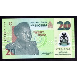Нигерия 20 найра 2007 (NIGERIA 20 naira 2007) P 34b : UNC