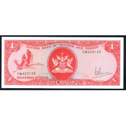 Тринидад и Тобаго 1 доллар 1964 года (TRINIDAD & TOBAGO 1 Dollar 1964) P30а: UNC