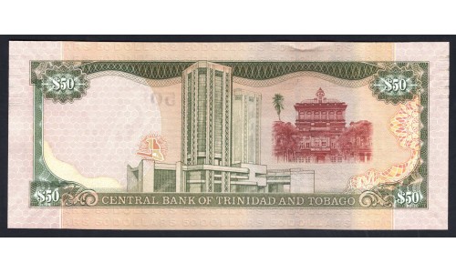 Тринидад и Тобаго 50 долларов 2012 года (TRINIDAD & TOBAGO 50 Dollars 2012) P53: UNC