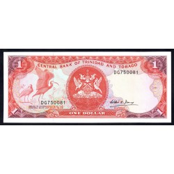 Тринидад и Тобаго 1 доллар 1979 года (TRINIDAD & TOBAGO 1 Dollar 1979) P36b: UNC