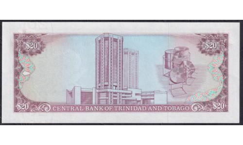 Тринидад и Тобаго 20 долларов 1979 года (TRINIDAD & TOBAGO 20 Dollars 1979) P3 9c: UNC