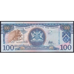 Тринидад и Тобаго 100 долларов 2006 года (TRINIDAD & TOBAGO 100 Dollars 2006) P51c: UNC