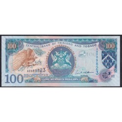 Тринидад и Тобаго 100 долларов 2009 года (TRINIDAD & TOBAGO 100 Dollars 2009) P52: UNC
