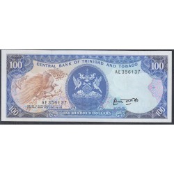 Тринидад и Тобаго 100 долларов 1979 года (TRINIDAD & TOBAGO 100 Dollars 1979) P40a: UNC