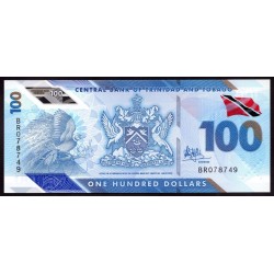 Тринидад и Тобаго 100 долларов 2019 года (TRINIDAD & TOBAGO 100 Dollars 2019) PNEW: UNC