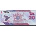 Тринидад и Тобаго 20 долларов 2020 года, полимер (TRINIDAD & TOBAGO 20 Dollars 2020, Polymer) P NEW: UNC