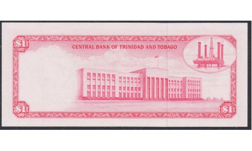 Тринидад и Тобаго 1 доллар 1964 года (TRINIDAD & TOBAGO 1 Dollar 1964) P26a: UNC