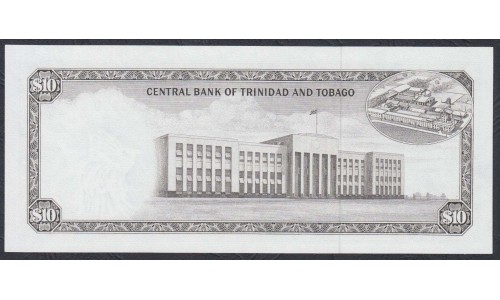 Тринидад и Тобаго 10 долларов 1964 -1977 года (TRINIDAD & TOBAGO 10 Dollars 1964-1977) P 32: UNC