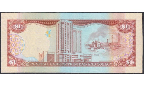 Тринидад и Тобаго 1 доллар 2006 года (TRINIDAD & TOBAGO 1 Dollar 2006) P46A1: UNC
