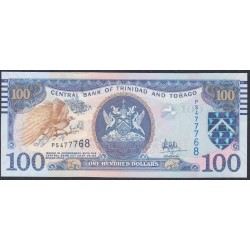 Тринидад и Тобаго 100 долларов 2006 года (TRINIDAD & TOBAGO 100 Dollars 2006) P51c: UNC