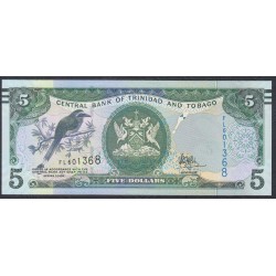 Тринидад и Тобаго 5 долларов 2006 года (TRINIDAD & TOBAGO 5 Dollars 2006) P47с: UNC