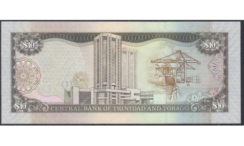 Тринидад и Тобаго 10 долларов 2006 года (TRINIDAD & TOBAGO 10 Dollars 2006) P48a: UNC
