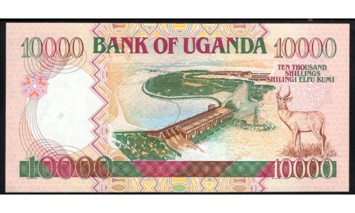 Уганда 10000 шиллингов 1995 года (UGANDA  10000 shillings  1995) P 38a: UNC
