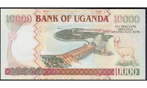 Уганда 10000 шиллингов 2005 г. (UGANDA  10000 shillings  2005) P 45a: UNC