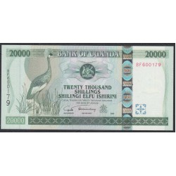 Уганда 20000 шиллингов 2004  г. (UGANDA  20000 shillings  2004) P 46a: UNC