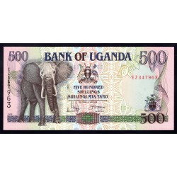 Уганда 500 шиллингов 1998 г. (UGANDA 500 shillings 1998) P 35b: UNC