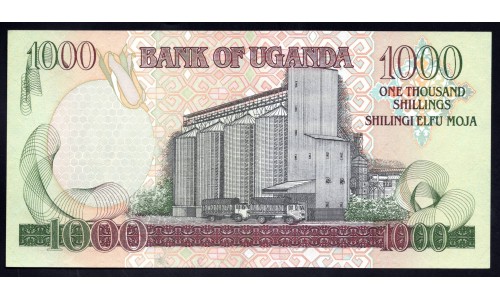 Уганда 1000 шиллингов 1994 г. (UGANDA 1000 shillings 1994) P 36а: UNC