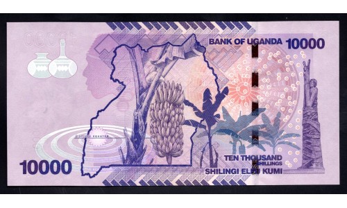 Уганда 10000 шиллингов 2011 г. (UGANDA  10000 shillings  2011) P 52b: UNC