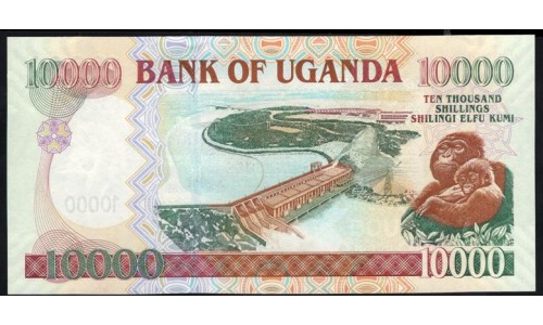 Уганда 10000 шиллингов 2007 г. (UGANDA  10000 shillings  2007) P 48: UNC