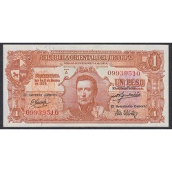 Уругвай 1 песо 1939 года (URUGUAY 1 Peso 1939) P35a: UNC