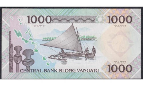 Вануату 1000 вату 1982 год (Vanuatu 1000 Vatu 1982) P 3: UNC