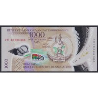 Вануату 1000 вату 2029 год, Юбилейная (Vanuatu 1000 Vatu 2021, Polymer) P W21: UNC