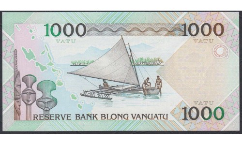 Вануату 1000 вату 2002 год (Vanuatu 1000 Vatu 2002) P 10b: UNC
