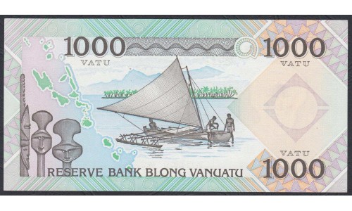 Вануату 1000 вату 1993 год (Vanuatu 1000 Vatu 1993) P 6: UNC