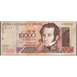 Венесуэла 10000 боливаров 2002 (Venezuela 10000 Bolivares 2002) P 85c : UNC