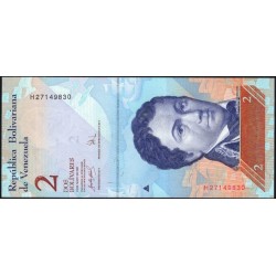 Венесуэла 2 боливара 24.05.2007 года (Venezuela 2 Bolivares 24.05.2007) P 88b: UNC
