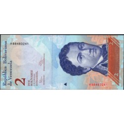Венесуэла 2 боливара 2012 года  (Venezuela 2 Bolivares 2012) P 88d: UNC
