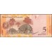 Венесуэла 5 боливаров 2014 года (Venezuela 5 Bolivares 2014) P 89f: UNC