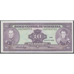 Венесуэла 10 боливаров 1995 года (Venezuela 10 Bolivares 1995) P 61d: UNC