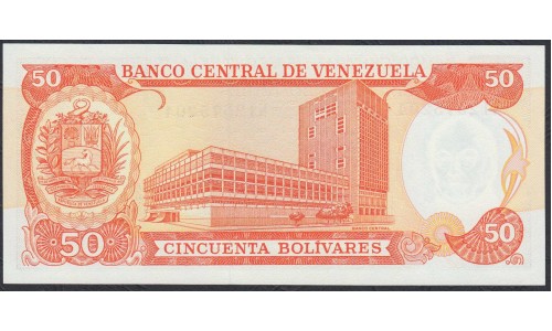 Венесуэла 50 боливаров 1992 года (Venezuela 50 Bolivares 1992) P 65d: UNC