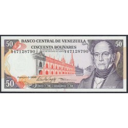 Венесуэла 50 боливаров 1998 года (Venezuela 50 Bolivares 1998) P 65f: UNC