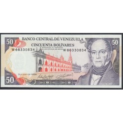 Венесуэла 50 боливаров 1998 года (Venezuela 50 Bolivares 1998) P 65g: UNC